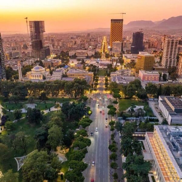 Skanderbeg Square in Tirana Albania – Day tour from Vlora