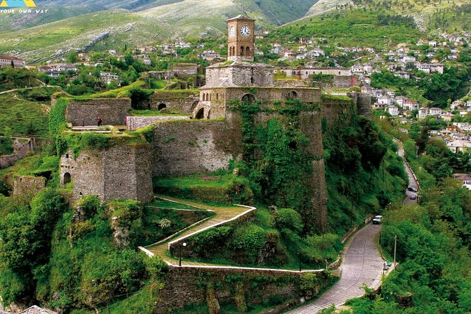 Gjirokaster old town Albania