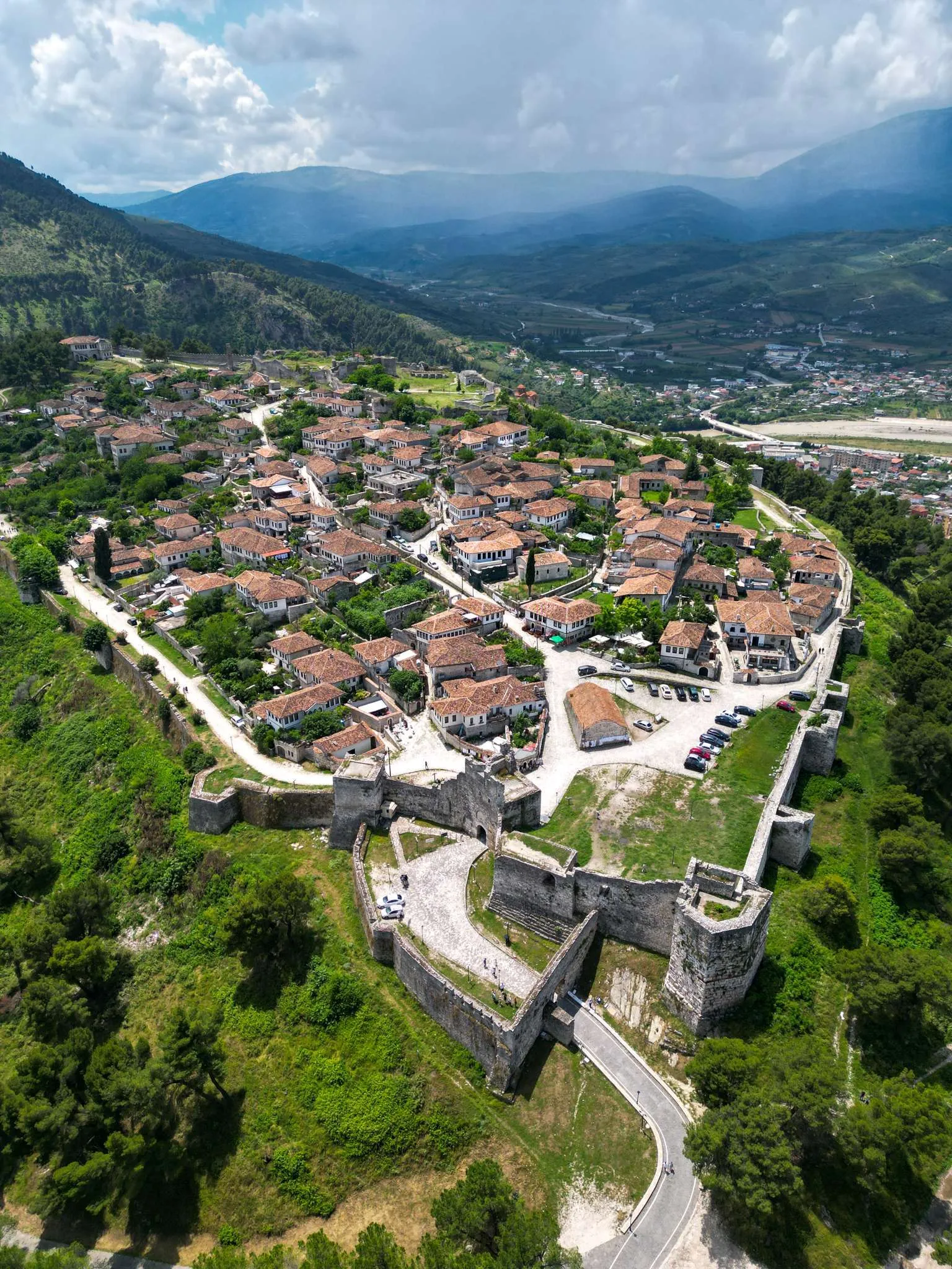 Castle of Berat view
