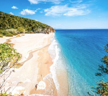Beaches near Vlora Albanian Riviera